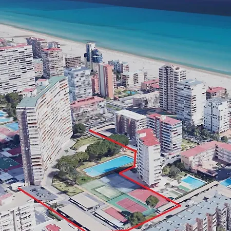 Apartamento 1 Min Playa San Juan. Piscina. Terraza. Vistas Mar Alicante